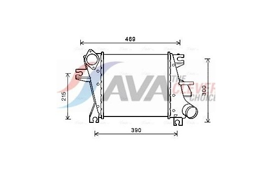 Intercooler, charger