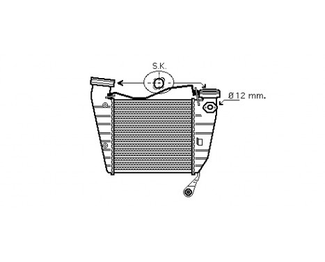 INTERCOOLER PHAETON 3.0TDi/4.9TDi from '02 to '07 58004253 International Radiators