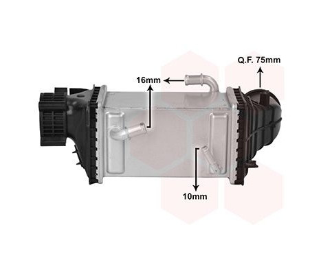 INTERCOOLER WATER COOLED 03014728 International Radiators