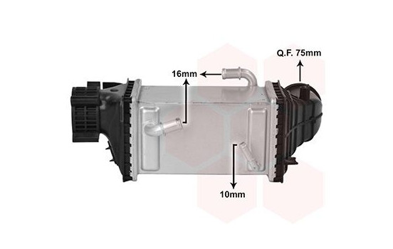 INTERCOOLER WATER COOLED 03014728 International Radiators