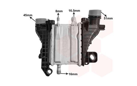 INTERCOOLER WATER COOLED 15014701 International Radiators