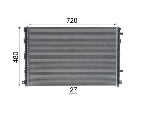 Low Temperature Cooler, intercooler BEHR *** PREMIUM LINE ***, Image 7