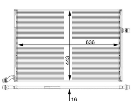 Low Temperature Cooler, intercooler BEHR *** PREMIUM LINE ***