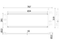 Low Temperature Cooler, intercooler BEHR *** PREMIUM LINE ***