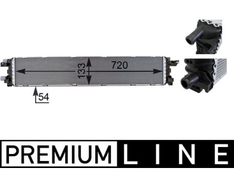 Low Temperature Cooler, intercooler PREMIUM LINE
