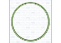 Sealing ring, charge air hose