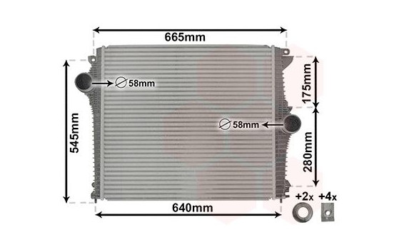 turbo cooler 01014701 International Radiators