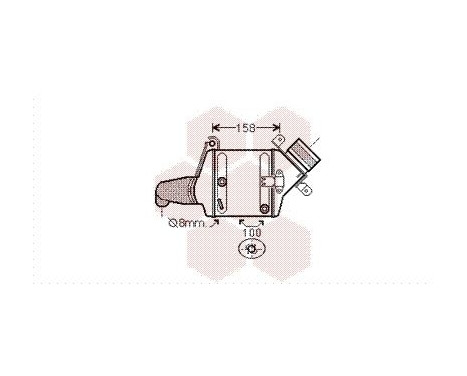 Intercooler, charger 06004381 International Radiators, Image 2