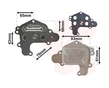 oil cooler 09013702 International Radiators