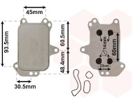 oil cooler 09013703 International Radiators