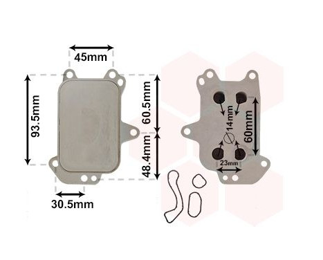 oil cooler 09013703 International Radiators