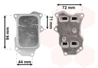 OIL COOLER 18013724 International Radiators