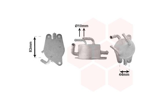 OIL COOLER 53013705 International Radiators