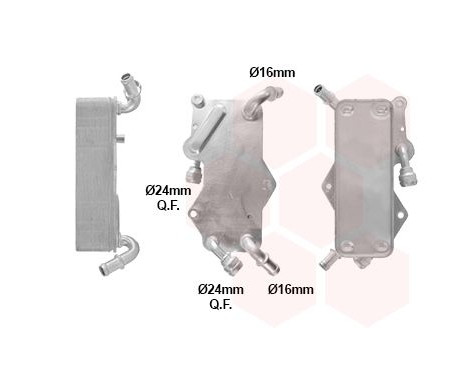 Oil cooler, automatic transmission 03013727 International Radiators