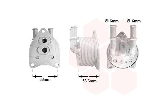 Oil cooler, automatic transmission 09013708 International Radiators