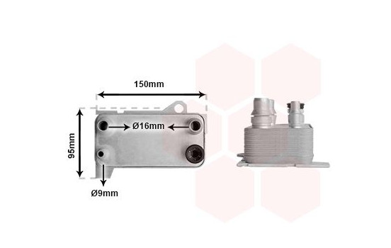 Oil Cooler, automatic transmission 30013704 International Radiators