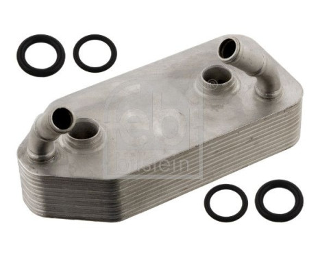 Oil Cooler, automatic transmission 33837 FEBI, Image 2
