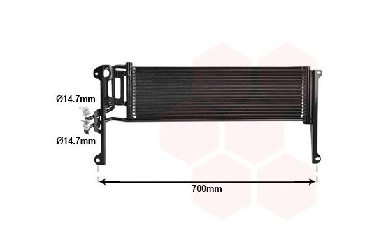Oil cooler, automatic transmission 58013734 International Radiators