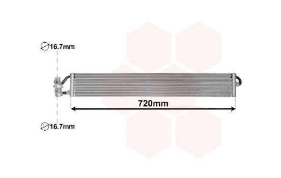 Oil Cooler, automatic transmission 74003078 International Radiators