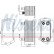 Oil Cooler, automatic transmission 90792 Nissens