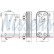 Oil Cooler, automatic transmission 91156 Nissens