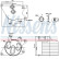 Oil cooler, automatic transmission 91398 Nissens