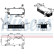 Oil cooler, automatic transmission 91579 Nissens