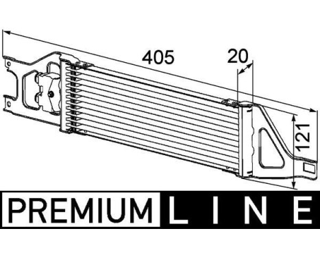 Oil Cooler, automatic transmission BEHR *** PREMIUM LINE ***, Image 2