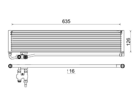 Oil Cooler, automatic transmission BEHR *** PREMIUM LINE ***