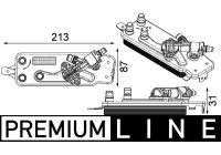 Oil Cooler, automatic transmission BEHR *** PREMIUM LINE ***