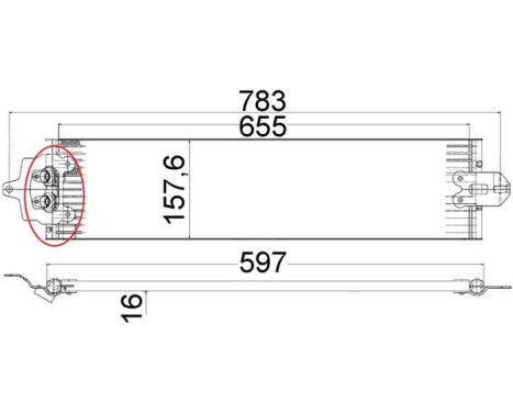 Oil Cooler, automatic transmission BEHR *** PREMIUM LINE ***