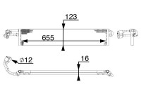 Oil Cooler, automatic transmission BEHR *** PREMIUM LINE ***