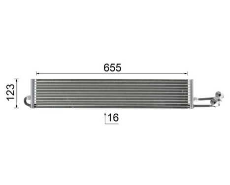 Oil Cooler, automatic transmission BEHR *** PREMIUM LINE ***, Image 12