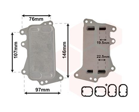 Oil Cooler, automatic transmission *** IR PLUS ***