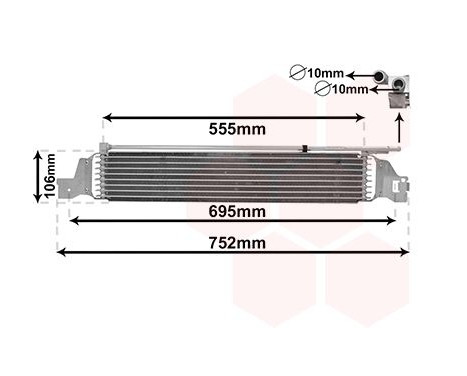 Oil Cooler, automatic transmission *** IR PLUS ***, Image 2