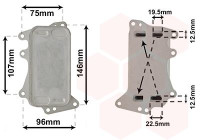 Oil Cooler, automatic transmission