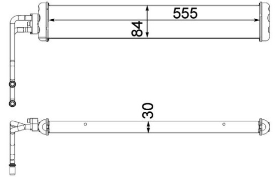 Oil cooler, automatic transmission, Image 2