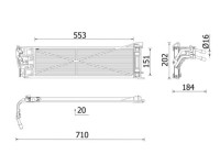 Oil cooler, automatic transmission