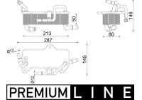 Oil cooler, automatic transmission