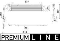 Oil cooler, automatic transmission