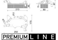 Oil cooler, automatic transmission