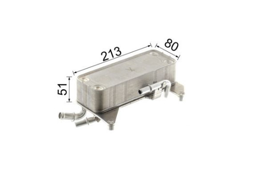 Oil cooler, automatic transmission, Image 12