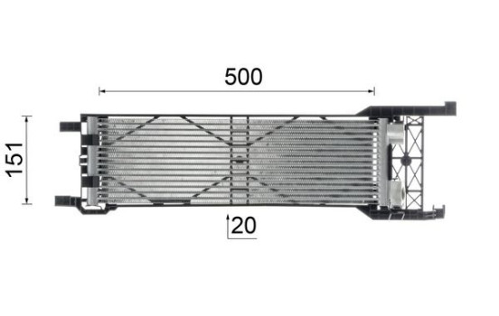 Oil cooler, automatic transmission, Image 11