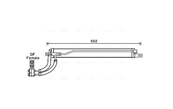 Oil Cooler, automatic transmission