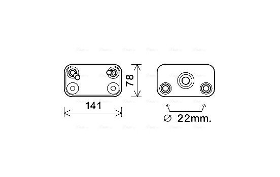 Oil Cooler, automatic transmission