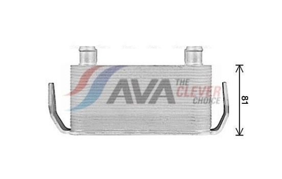 Oil Cooler, automatic transmission, Image 2