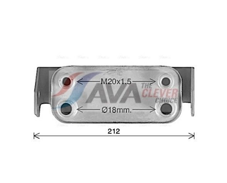 Oil Cooler, automatic transmission, Image 3