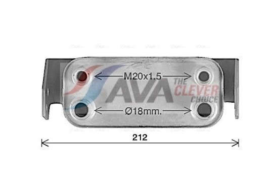 Oil Cooler, automatic transmission, Image 3