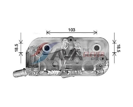 Oil Cooler, automatic transmission