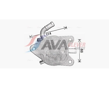 Oil cooler, automatic transmission